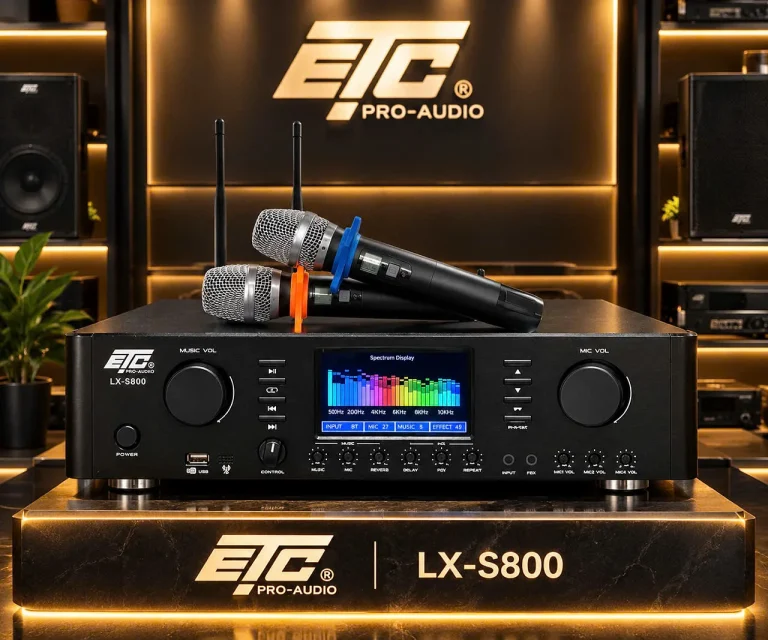 ETC LX-S800 – Vang karaoke cao cấp