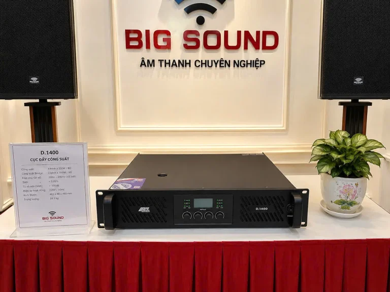 ETC D.1400 – Cục đẩy công suất 4 kênh