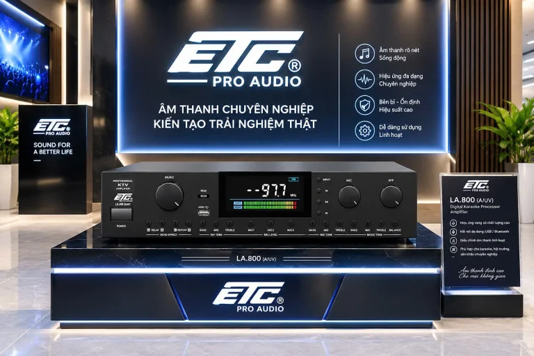 ETC LA.800 (A/UV) – Vang cơ karaoke digital