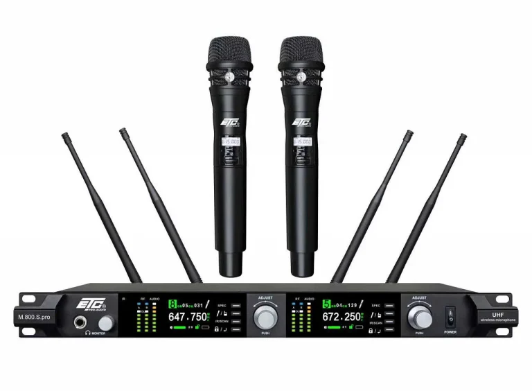 ETC M.800.S PRO – Micro không dây UHF chuyên nghiệp