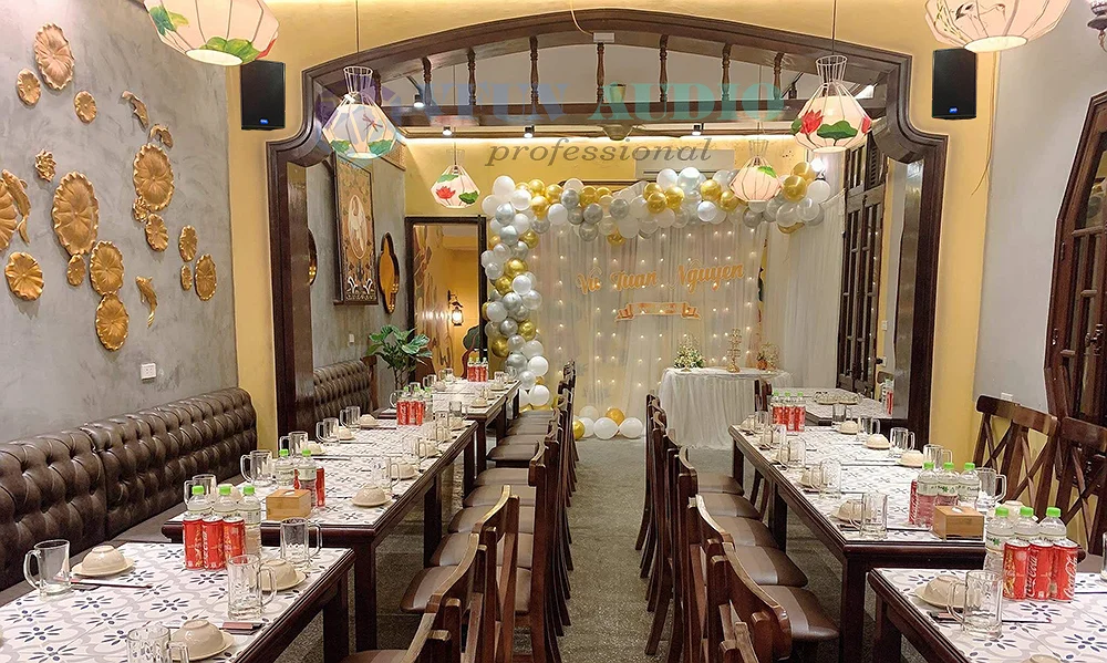 Dự án thiết kế hệ thống âm thanh nhà hàng – Không gian giải trí